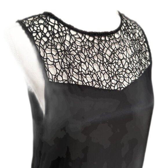 Women’s Rag & Bone Black Silk Dress Size 6 - Picture 7 of 9